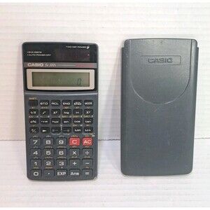 Casio FX-300S Solar Scientific Calculator w/ Cover School Office Math Works